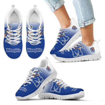 Colorful Unofficial Memphis Tigers Sneakers