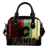 Pro Shop Vintage Calgary Flames Purse Shoulder Handbag