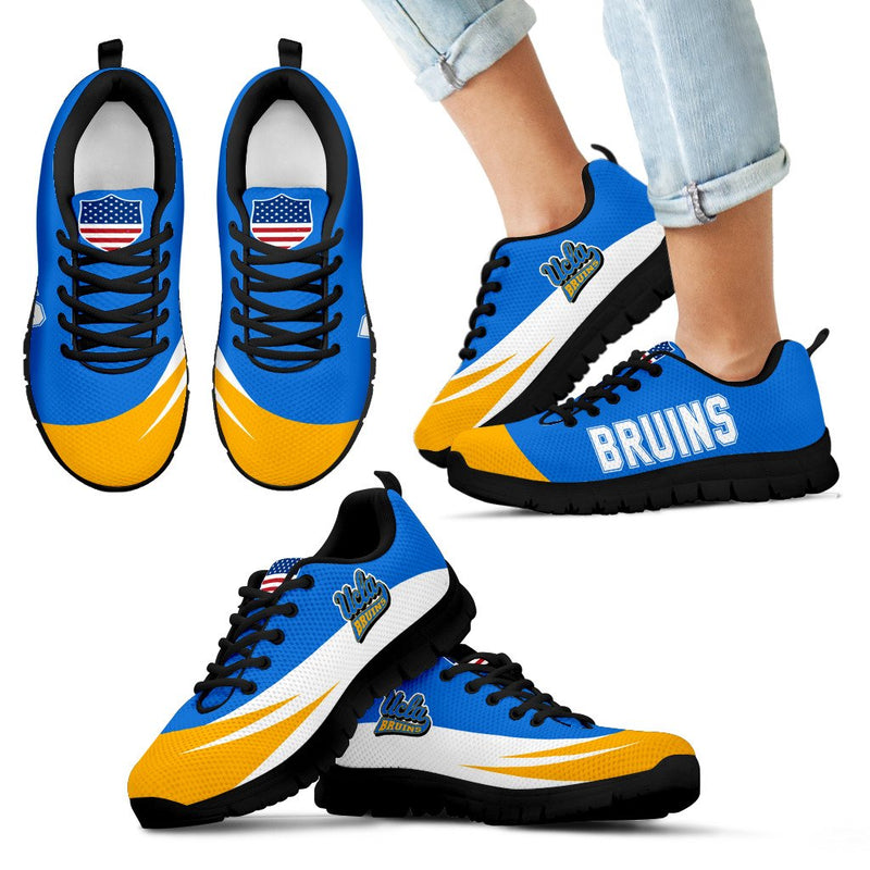 Awesome Gift Logo UCLA Bruins Sneakers
