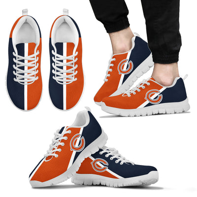 Dynamic Aparted Colours Beautiful Logo Chicago Bears Sneakers