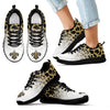 Leopard Pattern Awesome New Orleans Saints Sneakers