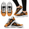 Tribal Flames Pattern Tennessee Volunteers Sneakers