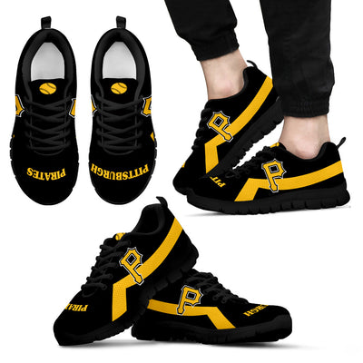 Pittsburgh Pirates  Line Logo Sneakers