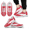 Best Style Houston Cougars Sneakers Thunder Lightning Amazing Logo