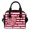 Sweet Romantic Love Frames San Francisco 49ers Shoulder Handbags
