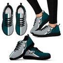 Dynamic Aparted Colours Beautiful Logo Philadelphia Eagles Sneakers