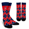 Gorgeous Cleveland Indians Argyle Socks