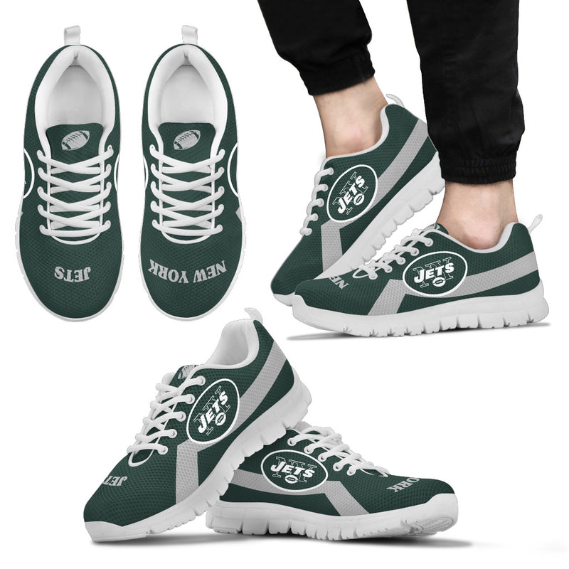 New York Jets Line Logo Sneakers