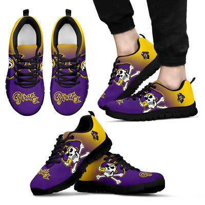 Colorful Unofficial East Carolina Pirates Sneakers