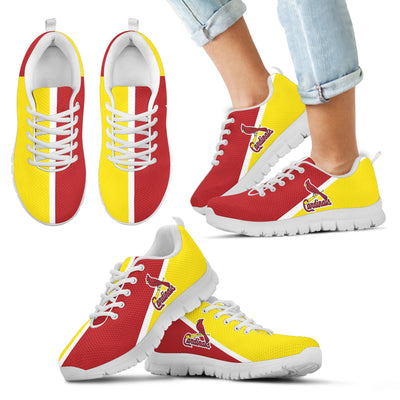 Dynamic Aparted Colours Beautiful Logo St. Louis Cardinals Sneakers