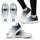Leopard Pattern Awesome Detroit Tigers Sneakers