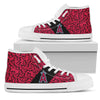 Perfect Cross Color Absolutely Nice Los Angeles Angels High Top Shoes