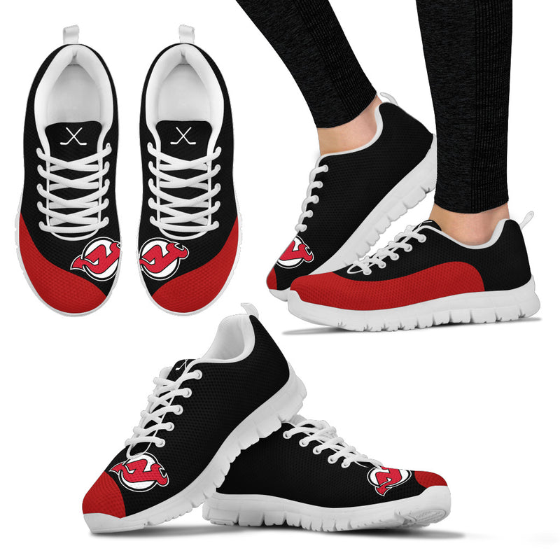 Valentine Love Red Colorful New Jersey Devils Sneakers