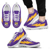 Gorgeous Style LSU Tigers Sneakers Thunder Lightning Amazing Logo