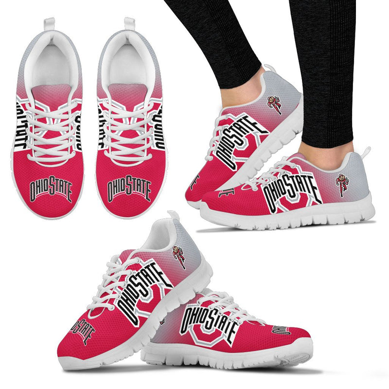 Colorful Unofficial Ohio State Buckeyes Sneakers