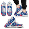 Colorful Pride Flag Chicago Cubs Sneakers