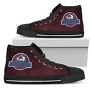 Jurassic Park Colorado Avalanche High Top Shoes V2