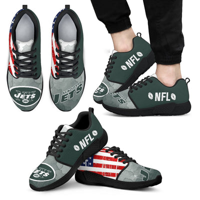 Simple Fashion New York Jets Shoes Athletic Sneakers
