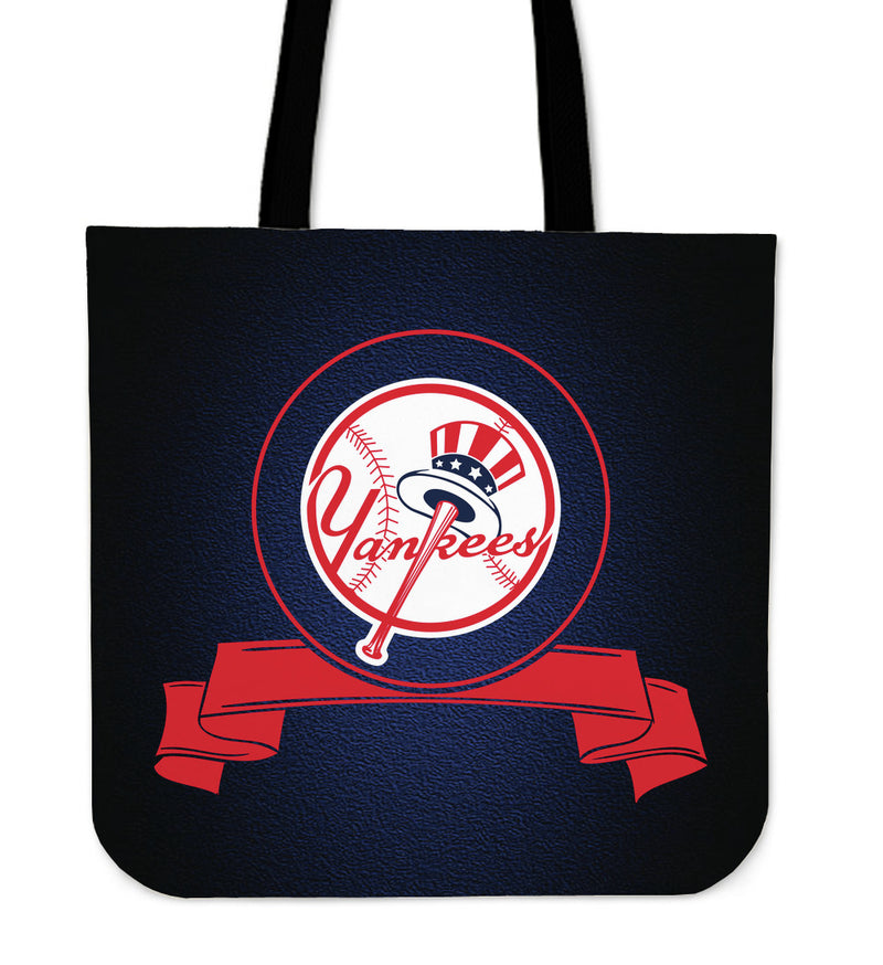 Score Art New York Yankees Tote Bags