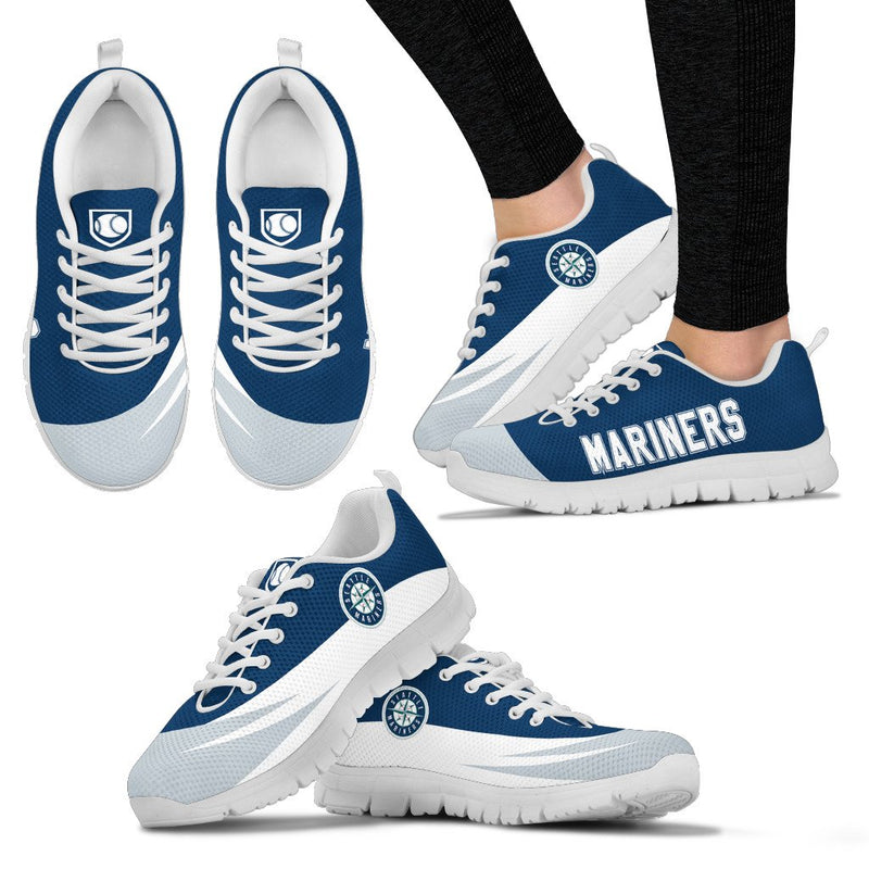 Awesome Gift Logo Seattle Mariners Sneakers