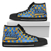 Puzzle Logo With UCLA Bruins High Top Shoes