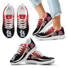 Mystery Straight Line Up St. Louis Cardinals Sneakers