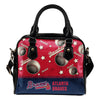 Personalized American Baseball Awesome Atlanta Braves Shoulder Handbag