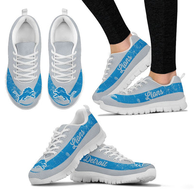 Cool Line Logo Detroit Lions Sneakers