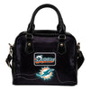 Fancy Miami Dolphins Fashion Logo Lighting Cosy Shoulder Handbags