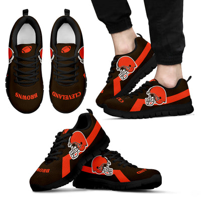Cleveland Browns Line Logo Sneakers