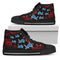 Lovely Rose Thorn Incredible Detroit Lions High Top Shoes