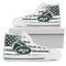 Flag Rugby New York Jets High Top Shoes