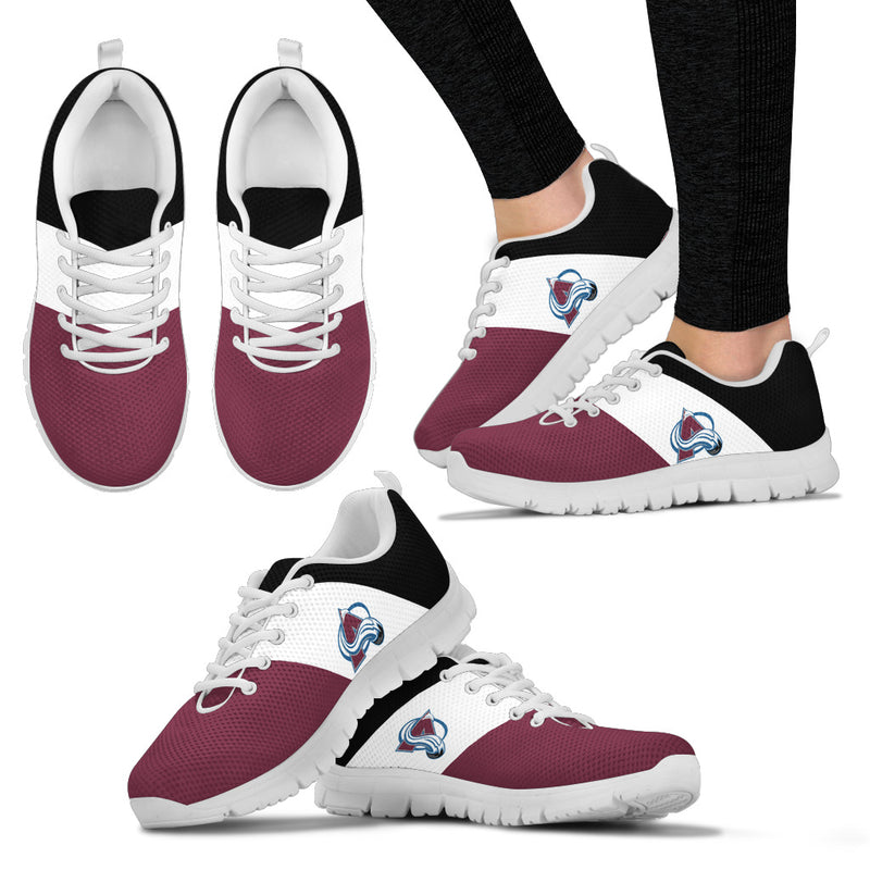 Separate Colours Section Superior Colorado Avalanche Sneakers
