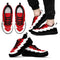 Super Beautiful SMU Mustangs Sneakers Jagged Saws Creative Draw