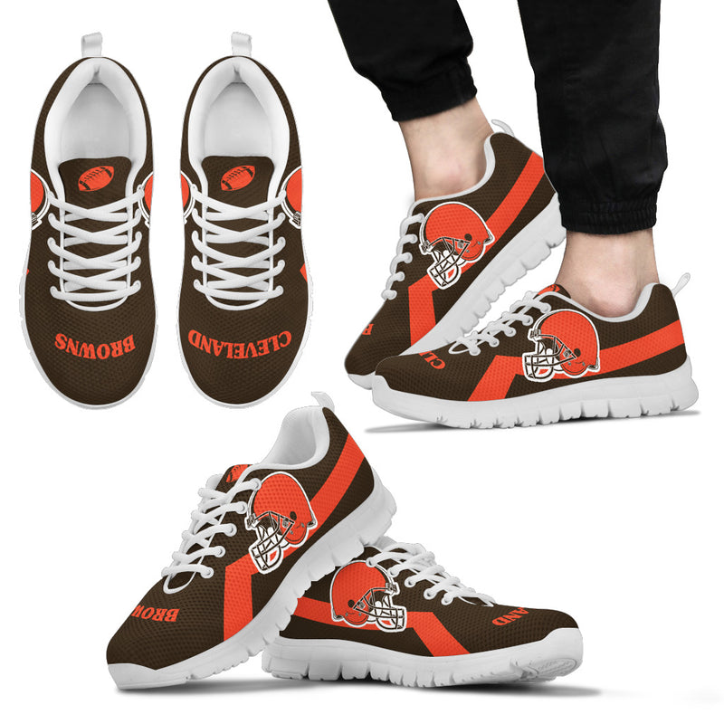 Cleveland Browns Line Logo Sneakers