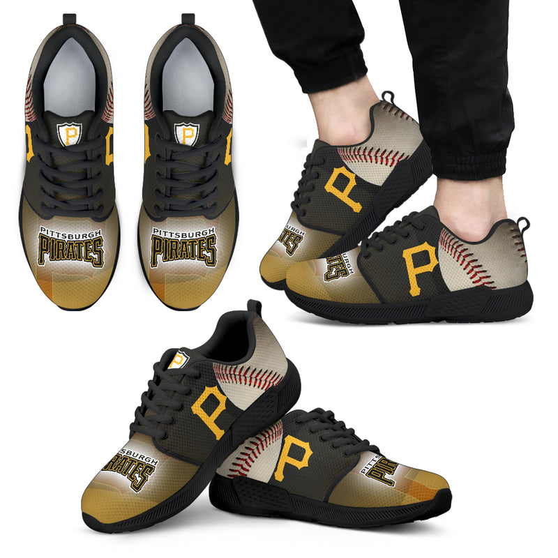 Awesome Pittsburgh Pirates Running Sneakers For Baseball Fan