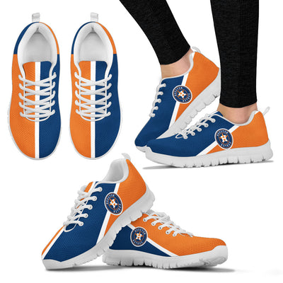 Dynamic Aparted Colours Beautiful Logo Houston Astros Sneakers