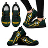 Fall Of Light Green Bay Packers Sneakers