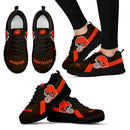 Cleveland Browns Line Logo Sneakers