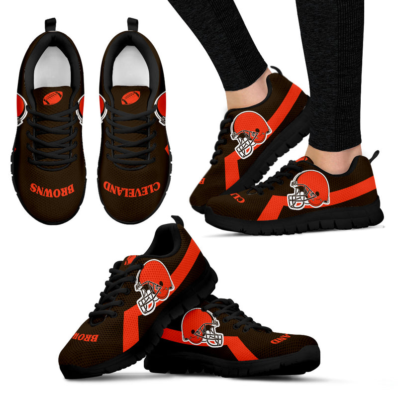 Cleveland Browns Line Logo Sneakers