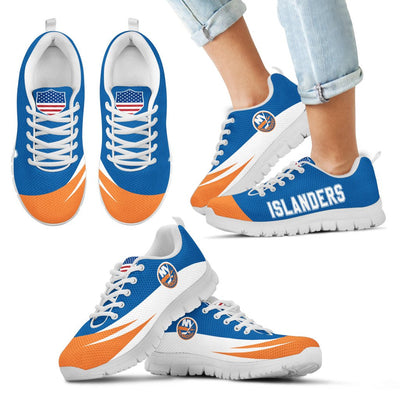 Awesome Gift Logo New York Islanders Sneakers