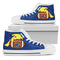 Pikachu Laying On Ball Memphis Tigers High Top Shoes