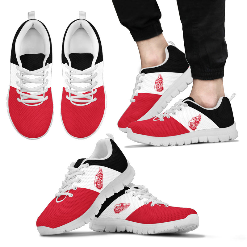 Separate Colours Section Superior Detroit Red Wings Sneakers