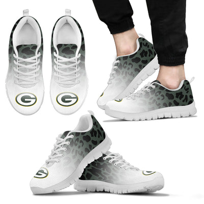 Leopard Pattern Awesome Green Bay Packers Sneakers