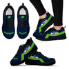 Seattle Seahawks Line Logo Sneakers