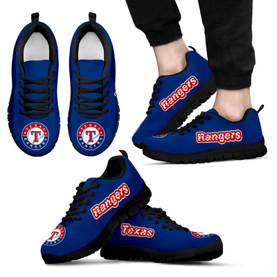 Magnificent Texas Rangers Amazing Logo Sneakers