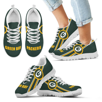 Fall Of Light Green Bay Packers Sneakers