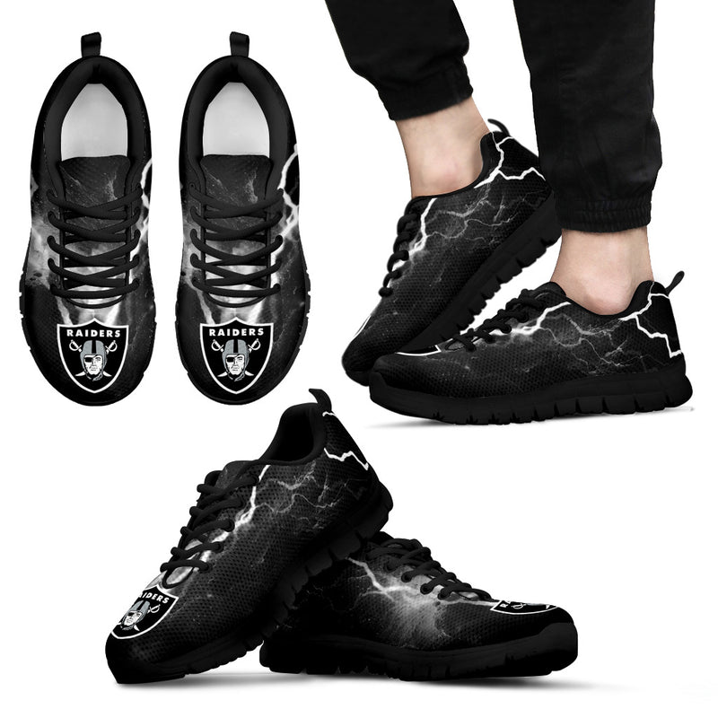 Oakland Raiders Thunder Power Sneakers