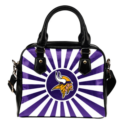 Central Awesome Paramount Luxury Minnesota Vikings Shoulder Handbags