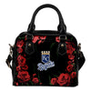 Valentine Rose With Thorns Kansas City Royals Shoulder Handbags